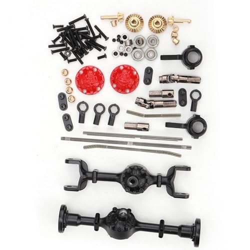 Kit de pièces en métal pour voiture WPL 1/16 RC assurant une forte amélioration des performances
