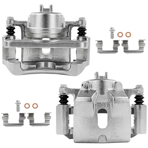 Image of SCITOO 19B2670 19B2671 Front Left & Right Disc Brake Calipers Assembly