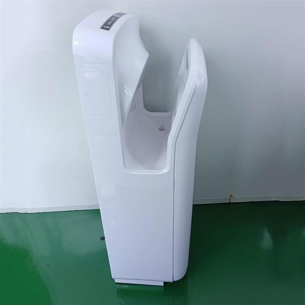 Automatic Hand Dryer Filtered Vertical Compact High Speed Jet-Type Hands Drying Machine for Bathrooms 850W,