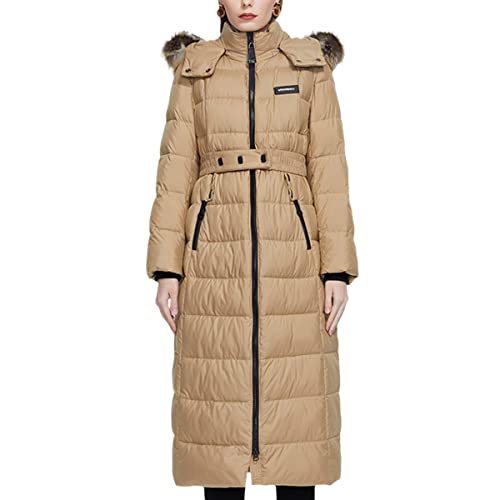 Vêtements pour femmes de grande taille Roquorl : manteau long et chaud, veste d'hiver parka