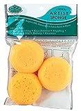 Royal Brush Synthetic Artist Sponges, 3/Pack