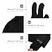 HEATSHAKING 4pcs Heat Resistant Hair Styling Finger Mitts Gloves for Curling Iron and Straightener Protection in Beauty Salon and Home Use