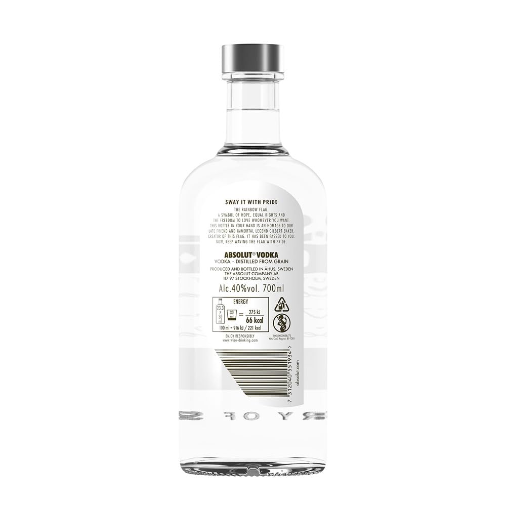 Absolut Pride Edition Vodka 700 ml