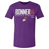 500 LEVEL DeWanna Bonner Phoenix Mercury Elite Shirt (Purple, Large)