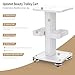 Esthetician Cart with Wheels and 2 Trays, 4 Tier Salon and Spa Equipment Trolley Carts, Beauty Machine Trolley, Load 135lbs