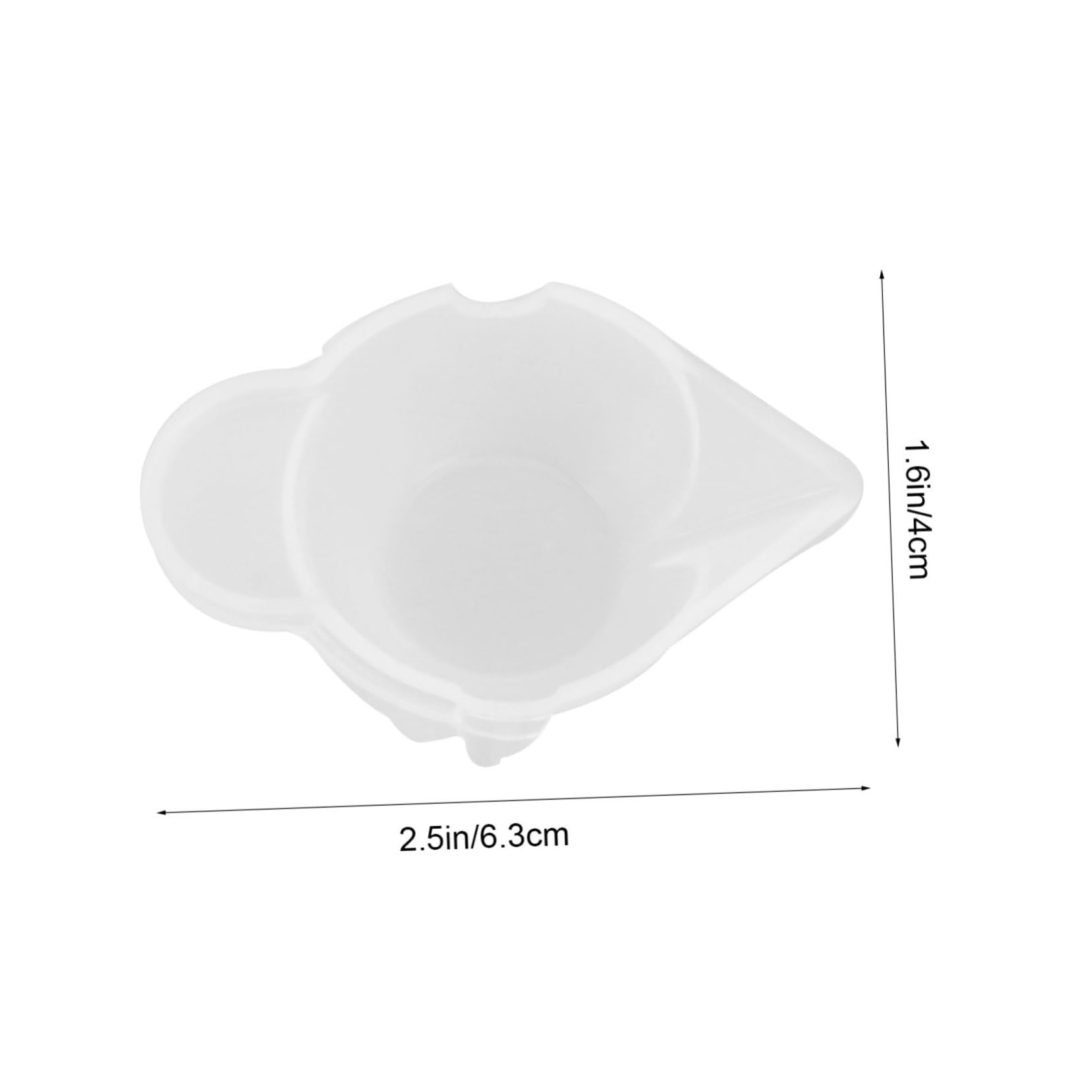 ARTIBETTER 8 Pcs Silicone Stirring Stick Glue Cups for DIY Pigment Mixing Cup Paint Reusable Epoxy Mixer Easy to Use