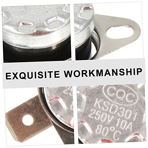 Angoily 2 Pcs Interruptor Fusível Interruptor Térmico Interruptor De Controle De Temperatura Para Co