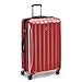 DELSEY Paris Helium Aero Hardside Expandable Luggage with Spinner Wheels, Brick Red, Checked-Medium 25 Inch, Helium Aero Hardside Expandable Luggage with Spinner Wheels