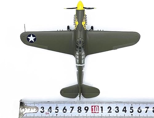 Modèle d'avion P-40E 1:72 fini en métal moulé sous pression par GUYANA