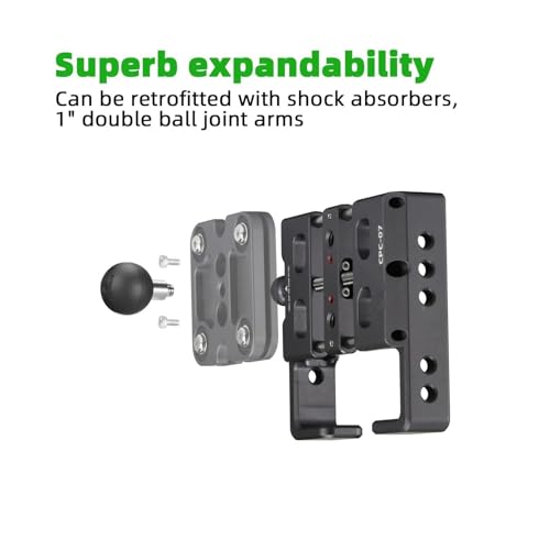 Support de téléphone pour vélo à boule 1 pouce universel pour smartphone CPC-07 - 3
