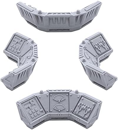 Terrain4Print의 로봇 제조 번들, 3D 프린트 테이블 탑 RPG 풍경 및 전쟁 게임 지형 28mm 미니어처용 — 사진 4