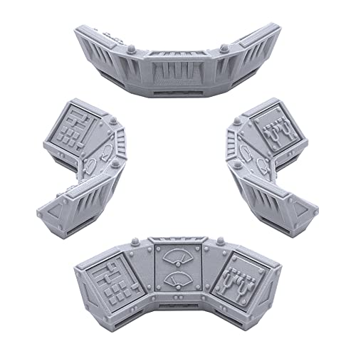 robotic manufacturing bundle by terrain4print 3d printed tabletop rpg scenery and wargame terrain for 28mm miniatures