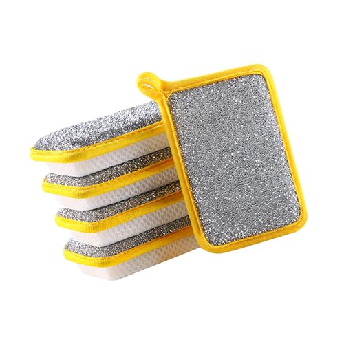 FytStycale Kitchen Sponge Set for Effective Cleaning and Dishwashing, 5Pcs 13.9x9cm