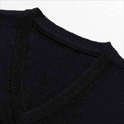 Chaleco mujer moda cardigan informal sin mangas hombre cuello V 3