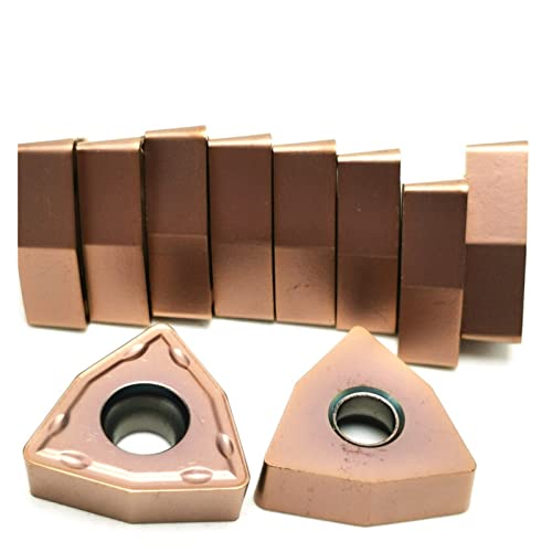Inserto de corte para torno CNC WCMT080412 FN ACZ330 miniatura 2