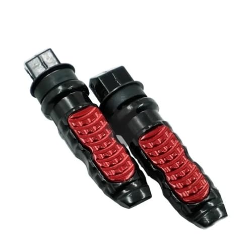 Repose-pieds passager pour moto en aluminium antidérapant pour pédales de scooter