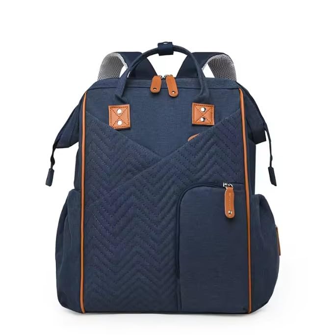 Winnies Diaper Bag for Mothers for Travel, Maternity Bag for Newborn Baby, Mother Travelling Bag, Multiple Pocket Water Resistant Hospital Bag for Moms (Blue)-image-25