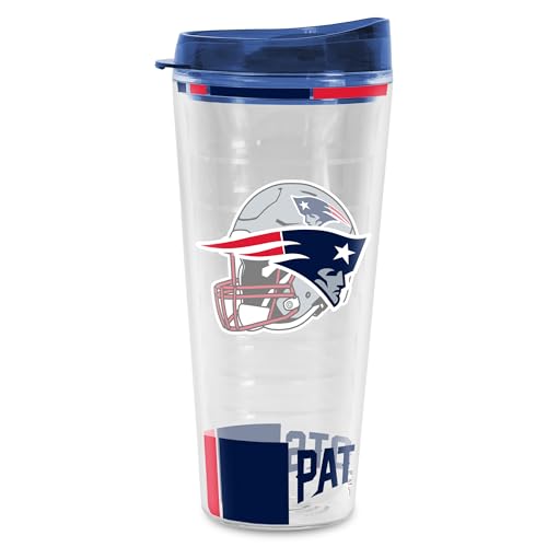 Image of Rico Industries NFL Football Double Wall Classic 16oz Or 20oz Tritan Tumbler W Lid