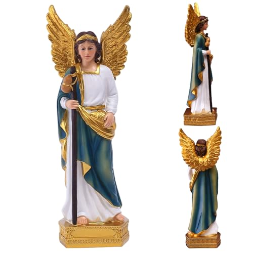 Décoration religieuse chrétienne avec l'archange Raphaël 9 pouces pour maison - 8