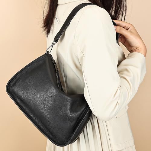 Image of Genuine Leather Womens Crossbody Bag Shoulder Purse Lady Small Hobo Handbag