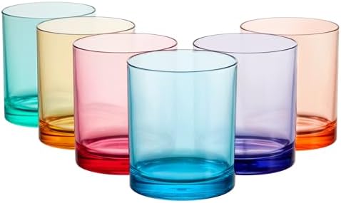 US Acrylic Classic Plastic Reusable Drinking Glasses (Set view 8
