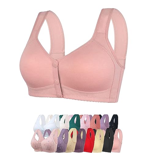 Image of Daisy Bra for Seniors, Front Snap Closure Bras, Front Snaps Daisy Bras for Older Women