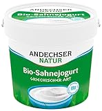 Andechser Natur Bio Sahnejogurt griechischer Art 10% 1kg