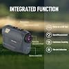 Telemetro-de-Golf-OUBEL-650-Yardas-con-Pendiente-Perilla-de-Enfoque-Manual-escaneo-Continuo-vibracion-de-Bloqueo-de-asta-de-Bandera-precision-de–1-Yarda-Zoom-6X-Velocidad-Caza