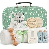 coffret naissance bebe garcon 📸【 Souvenirs personnalisables à conserver 】: Deux cartes en bois 