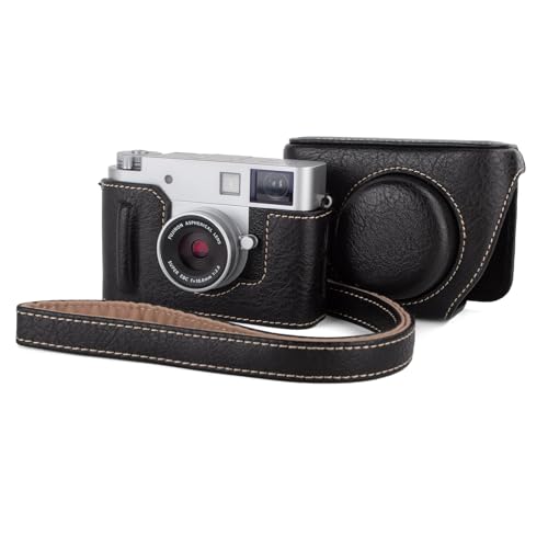 Funda MUZIRI KINOKOO para cámara Fuji X Half en cuero PU miniatura 1