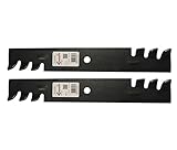 Rotary 6298 Mower Blades for Dixie Chopper Dixon Gravely Windsor 17” Length 2-1/2” Width .204” Thickness 5/8” Center Hole Fits 32in. 50in. Deck