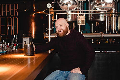 Handmade Beer Mug Oak Wood Stainless Steel Cup (20 Oz). Men Eco-Friendly Souvenir Handmade Retro Brown. Vintage Bar Accessories - Viking Wood Stein #TOP1