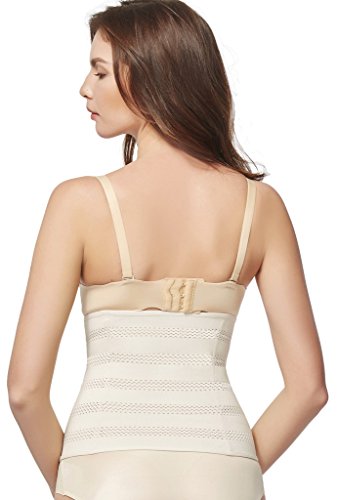 Image of Everbellus Women's Breathable Elastic Corset Waist Trainer Cincher Belt Shapewear