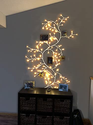 Vines For Home Decor,Christmas Decorations Indoor Room Decor Artificial Plants White Birch Tree Branches Lighted Willow Vine Lights 144 Leds For Walls Bedroom Living Room Decor Aesthetic #TOP2