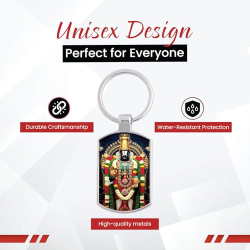 Image of Stylish Metal Keychains with Permanent Glossy Print - Inspirational Quotes & Spiritual Designs - Perfect Key chains for loved ones, Personal Use, Gifts & Return Gifts