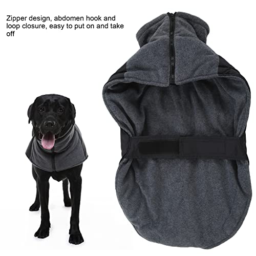 Naroote Capa de chuva de inverno para cães, casaco impermeável seguro para cães pequenos, médios e g