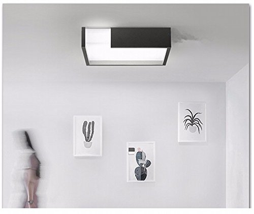Plafond LED bague moderne lustre suspendu artistique de salon à intensité variable Gowe