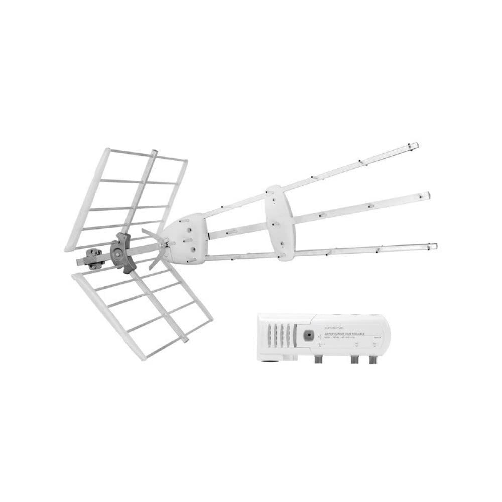 Antenne TV extérieure TNT-HD IOTRONIC 38 DB