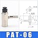 1pcs Vacuum Suction Cup Industrial Side Intake Fittings PFYK PAT-06/08/10/15/20/25/30/35/40/50(PAT-06(B))