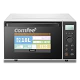 コンフィー(COMFEE') オーブンレンジ 18L フラットテーブル オートメニュー18種 レンジ~650W オーブン~250℃ カップ式スチーム 発酵機能 トースト 予熱対応 全国対応 【2年メーカー保証】CF-DA181-WB 白黒