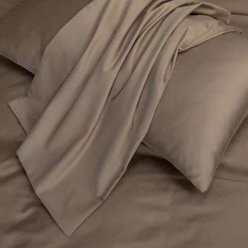 MooMee Pillow Cases Set of 2, 100% Extra Long Staple Cotton 600 Thread Count Pillowcases Sateen...