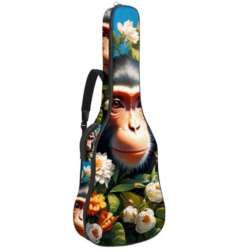 Sac de guitare acoustique étanche avec couche de protection épaisse et zip robuste