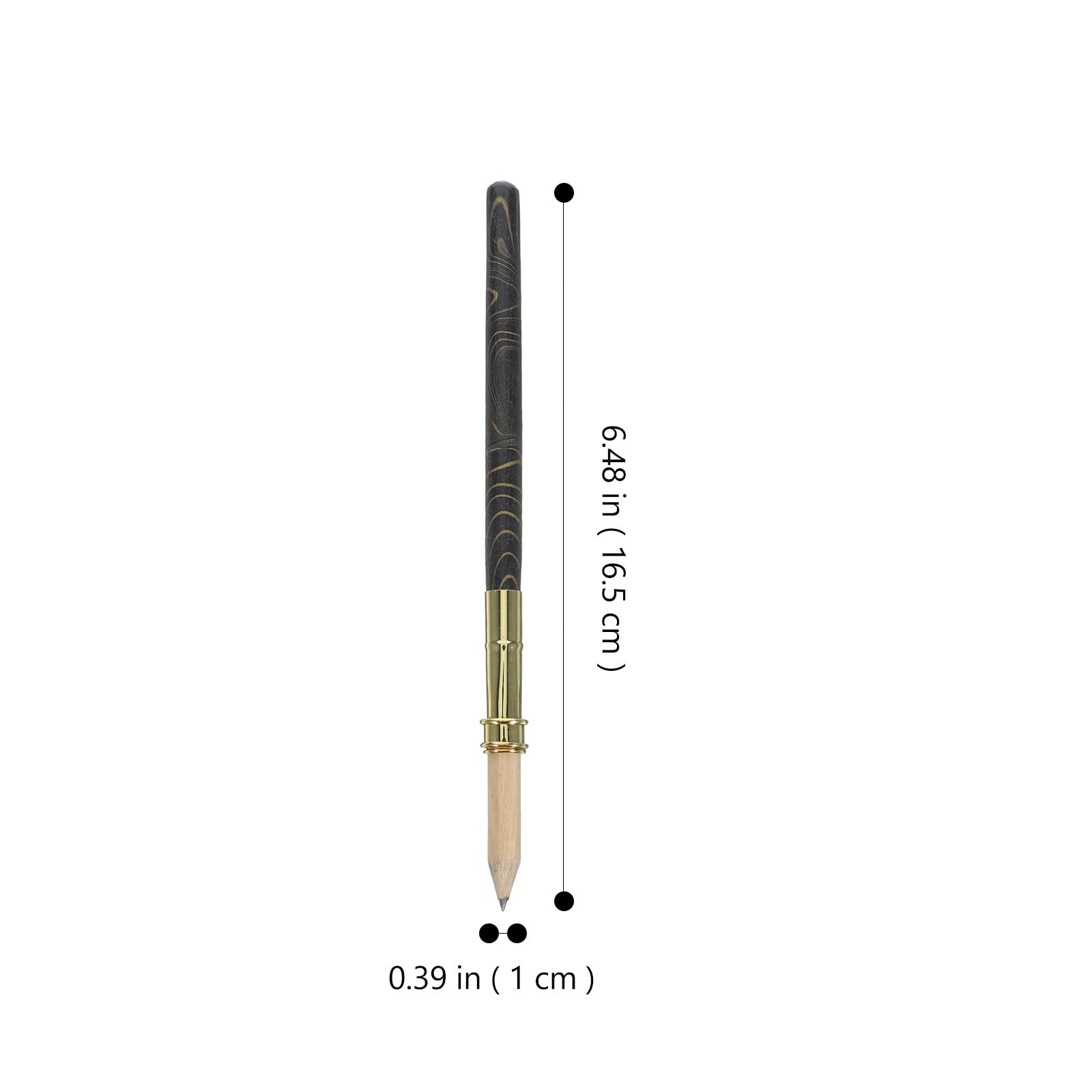 SHINEOFI Rallonge Crayon en Bambou, Porte-crayon Compact et Robuste, pour Artistes et Bureau, Pratique à Transporter, Ne Se Déforme Pas Facilement