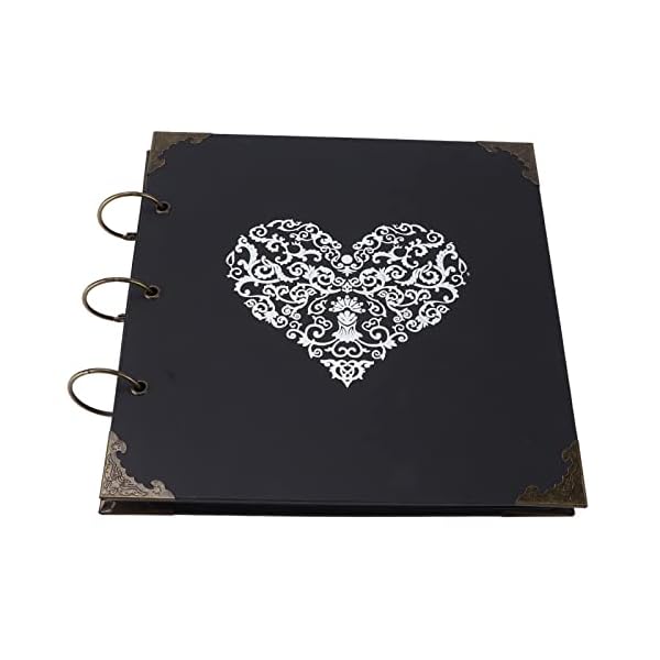 Liujaos Scrapbook Fotoalbum, komplette Werkzeuge Scrapbooking Kits Einzigartig Attraktiv für Jubiläumsgeschenk