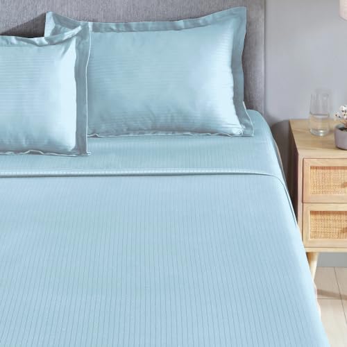 Image of myTrident Bedsheet for Double Bed King Size | 108 inch x 108 inch | Orion