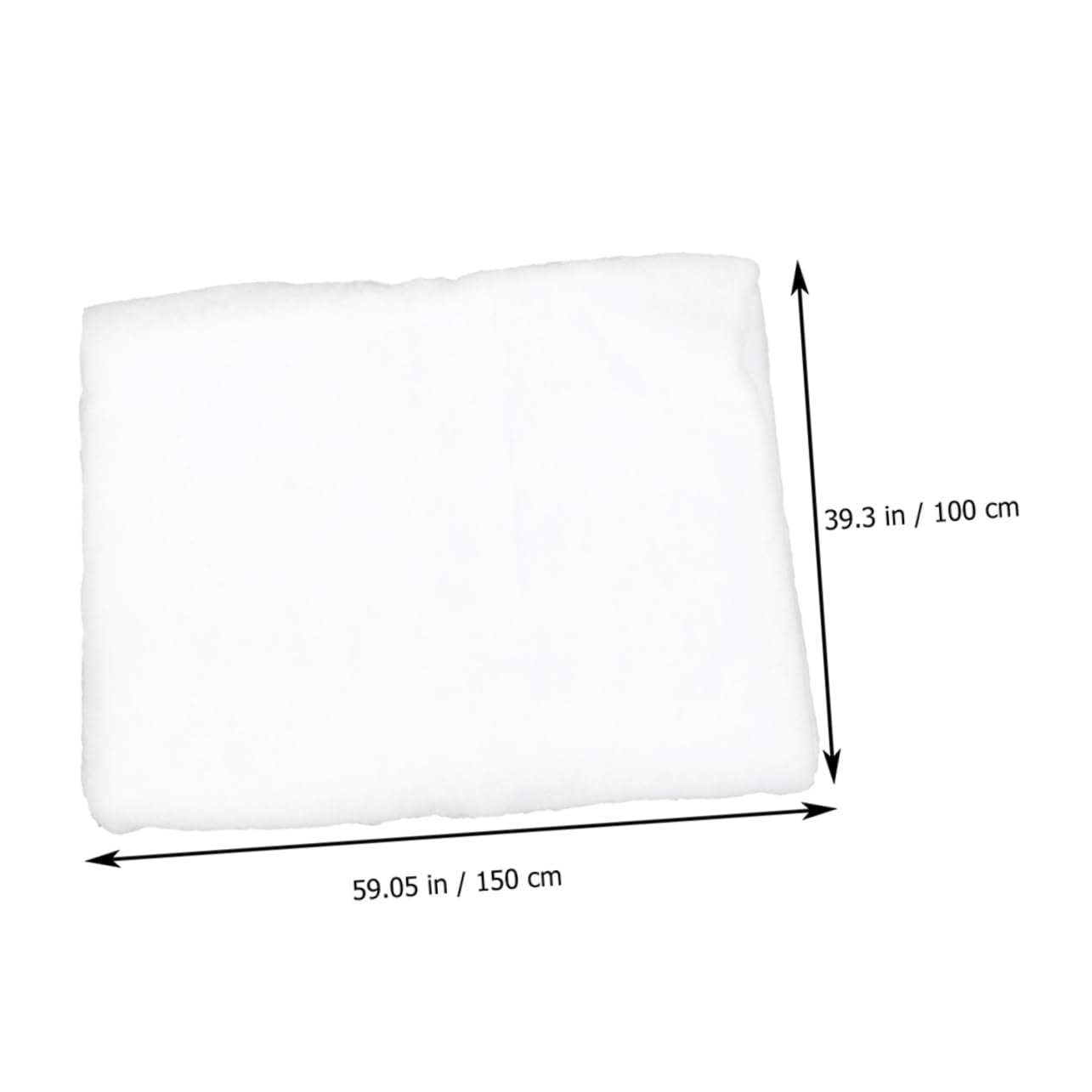 ABOOFAN 2pcs Artificial Snow Blanket for Christmas Decoration Soft Faux Snow for Village Displays Crafts and Holiday Decor