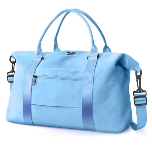 Travel Duffle, Waterproof Weekender Carry On Tote for Women, Travel Essentials Sport Gym for Men, Hospital Bag for Labor and Delivery, Overnight Luggage With Trolley Sleeve