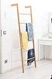 holzleiter deko vintage Schnelle Montage und einfache Bewegung: Einfache Struktur und Anleitung, der handtuchleiter holz ist robust und leicht an einen anderen Ort zu bewegen