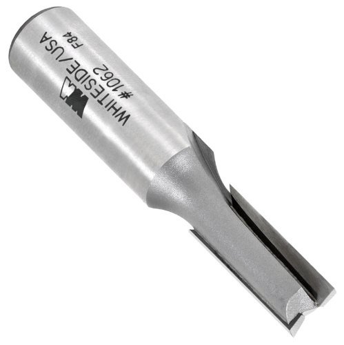 Whiteside Router Bits 1065 Straight Bit with 7/16-Inch Cutting Diameter and 1-1/4-Inch Cutting Length