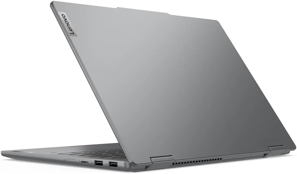 لاب توب لينوفو ايدياباد 5 2×1 14IRH9 كور i7 13620H 16 جيجا رام 512 جيجا SSD رسومات انتل UHD 14 1920x1200 او ال اي دي لوحة مفاتيح إضاءة خلفية بصمة إصبع ألومنيوم ويندوز 11 قلم رقمي، 2 رمادي 2026 - view 3